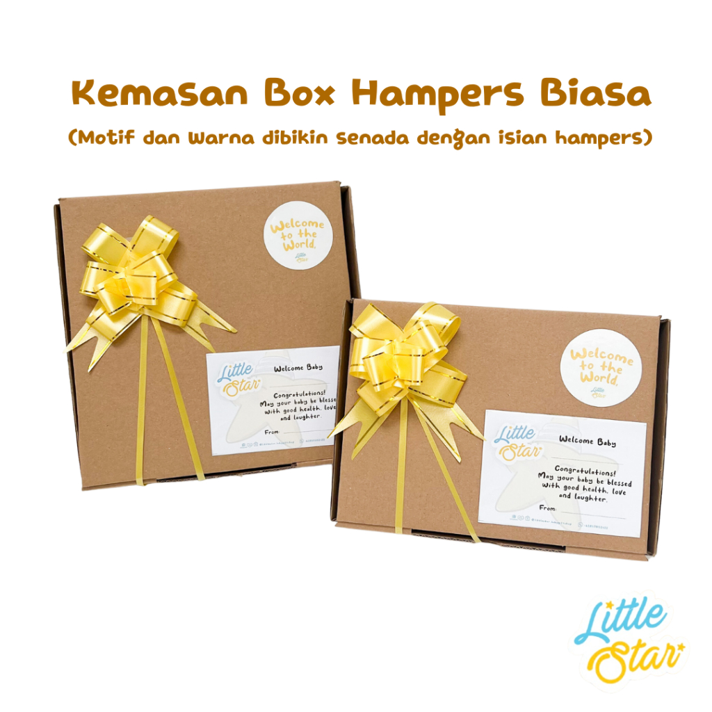 Jual LS 3in1 Hampers Newborn Baby Gift Set Kado Lahiran Baju Topi ...
