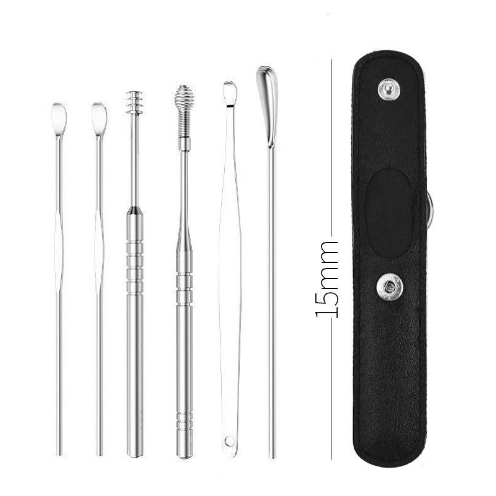 Jual OSM JKT 5871 Set Paket Pembersih Kotoran Telinga Stainless Steel ...
