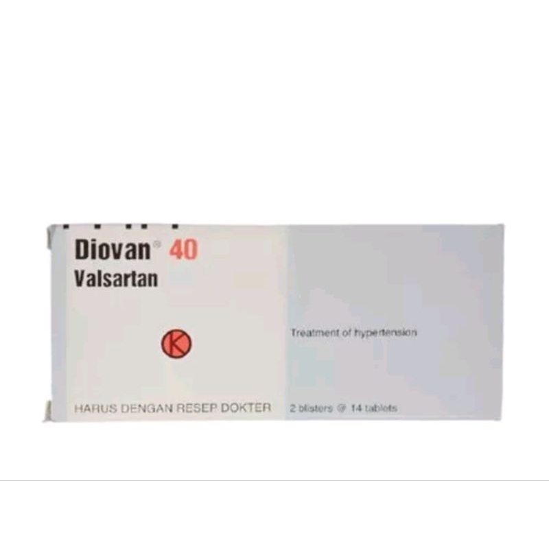 Jual Diovan 40mg 1 Strip 14 Tablet Valsartan Hipertensi Jantung