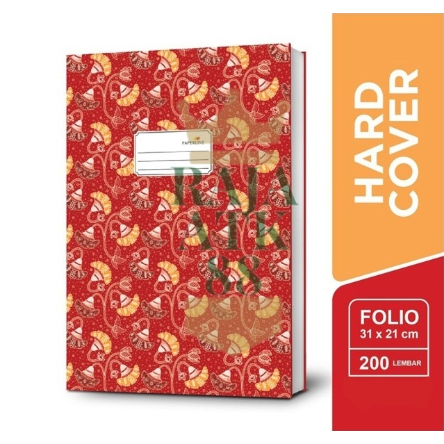 Jual Buku Hard Cover Paperline Folio 200 Lembar - 1 Pcs | Shopee Indonesia