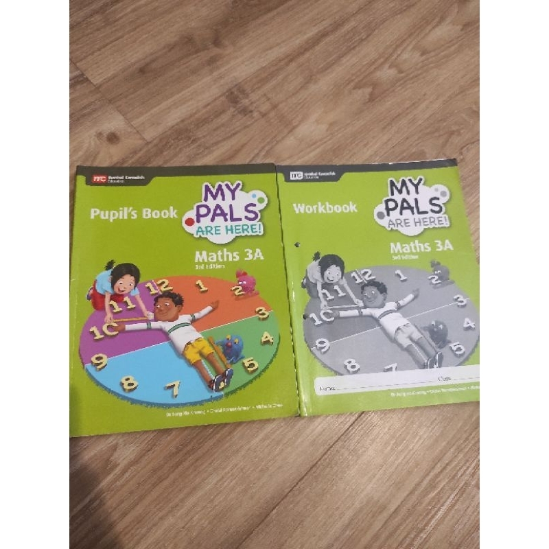 Jual My Pals are Here | Maths 3A (Pupil's Book & WorkBook) | Shopee ...