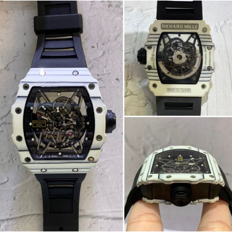 Jual JAM TANGAN PRIA RICHARD MILLE RM CARBON SWISS AUTOMATIC