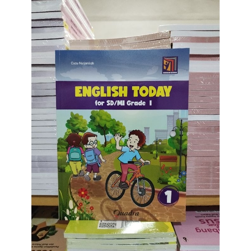 Jual ORIGINAL & Baru Buku English Today Bahasa Inggris SD MI kelas 1 2 ...