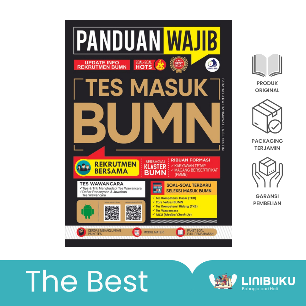 Jual Buku Panduan Wajib Tes Masuk BUMN - Tim Kompas Ilmu - GPU | Shopee ...