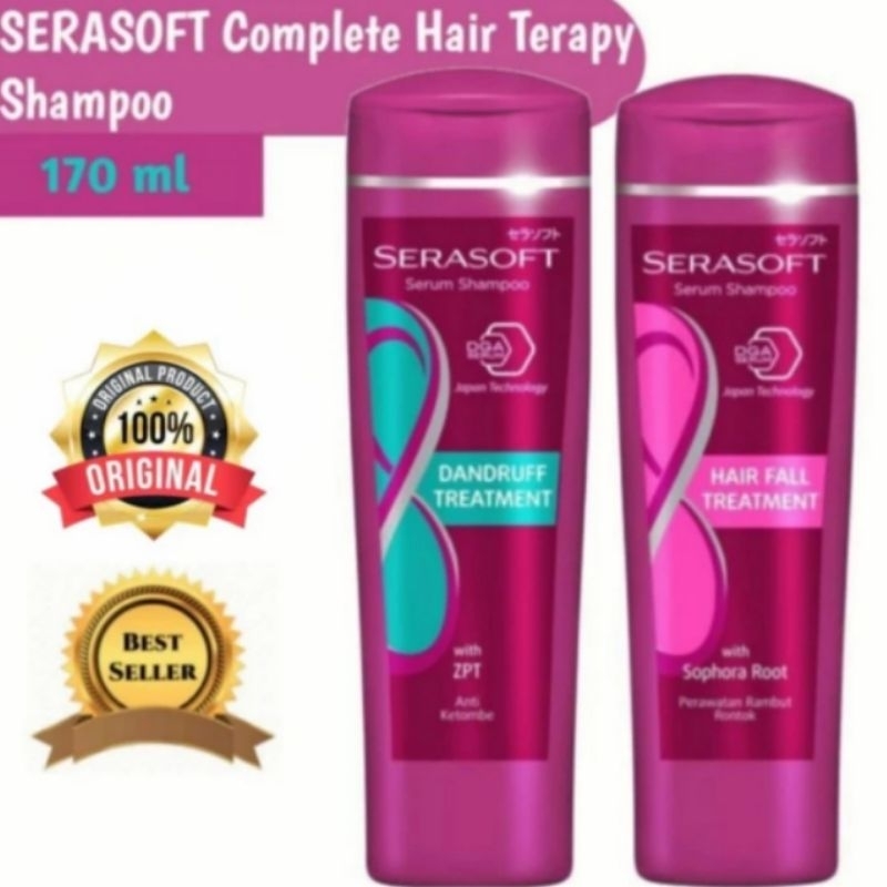 Jual SERASOFT SHAMPO 170 ML | Shopee Indonesia