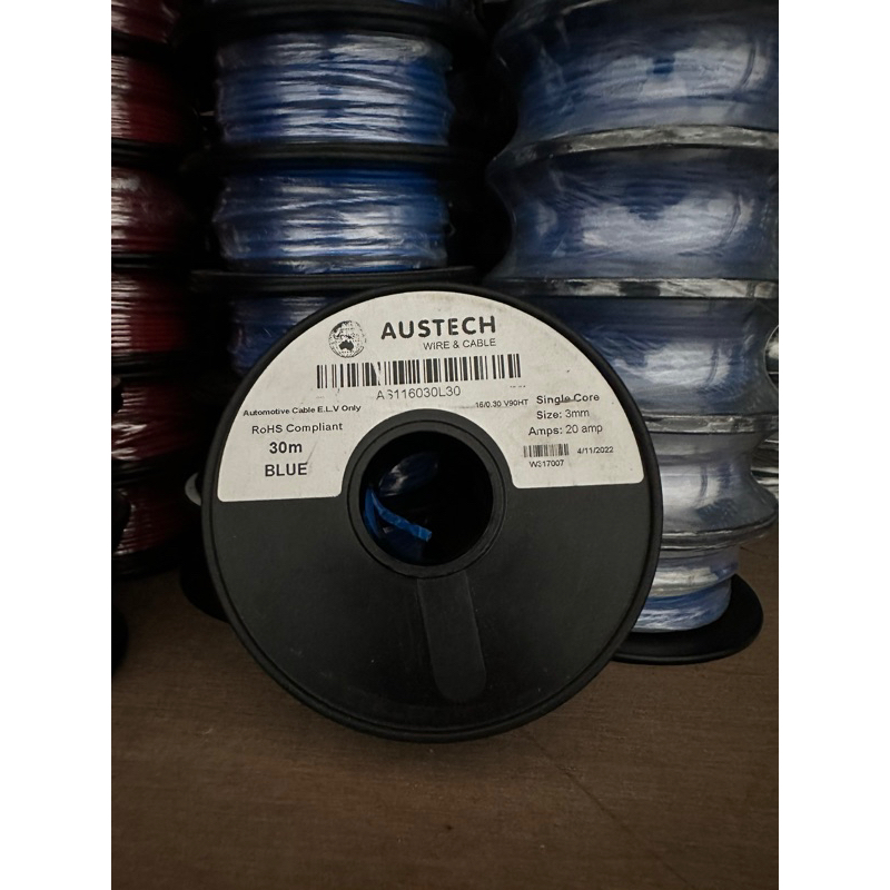 Jual Cable Automotive Austech 3mm | Shopee Indonesia