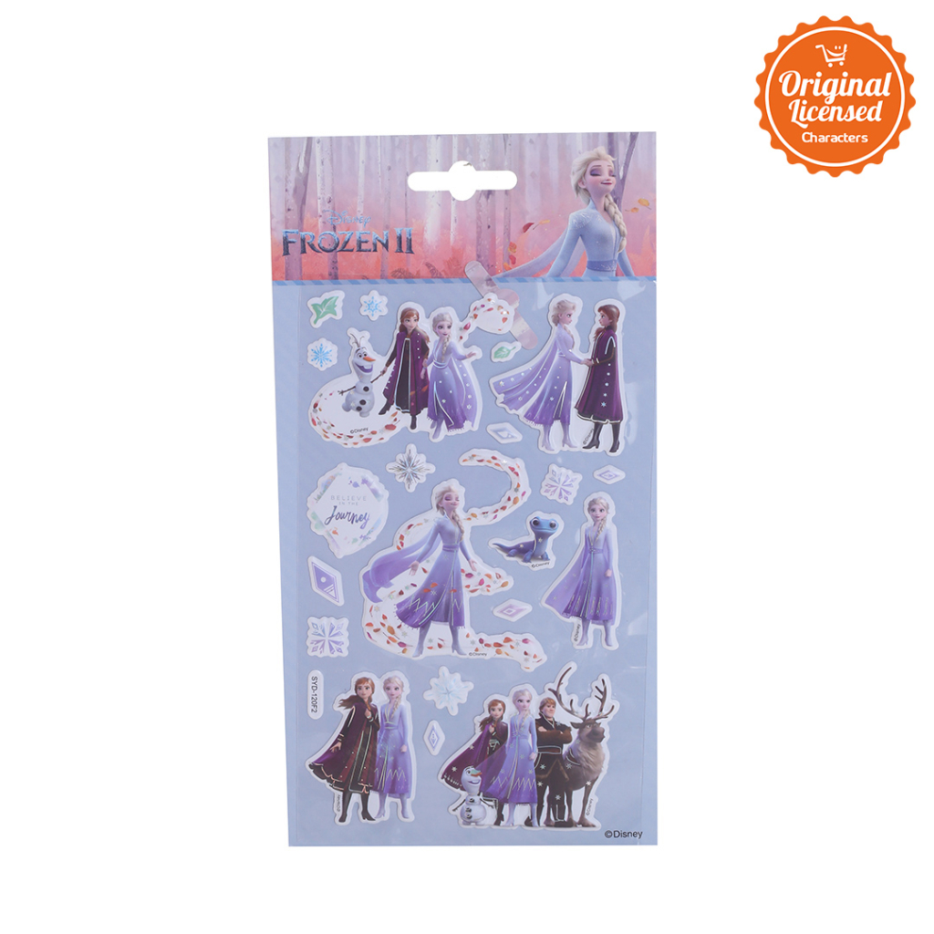 Jual Sticker Timbul 3D Sticker Puffy Karakter Disney Frozen Elsa Anna ...