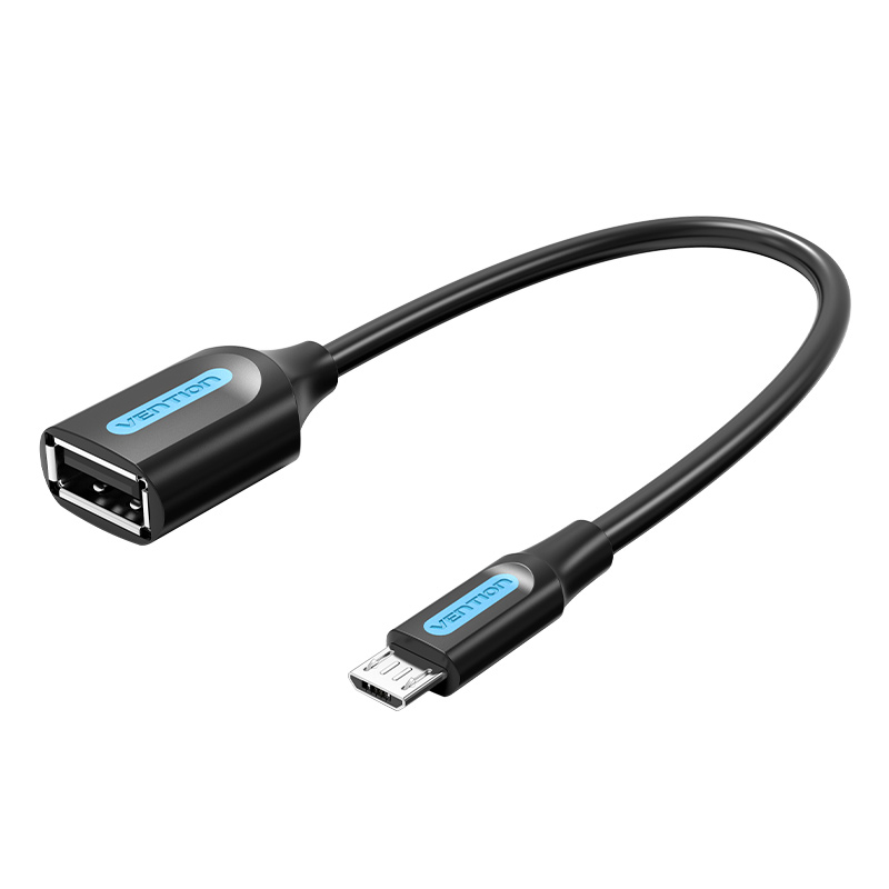 Jual Vention OTG Adapter Micro USB Mini B Male To USB A Female | Shopee ...