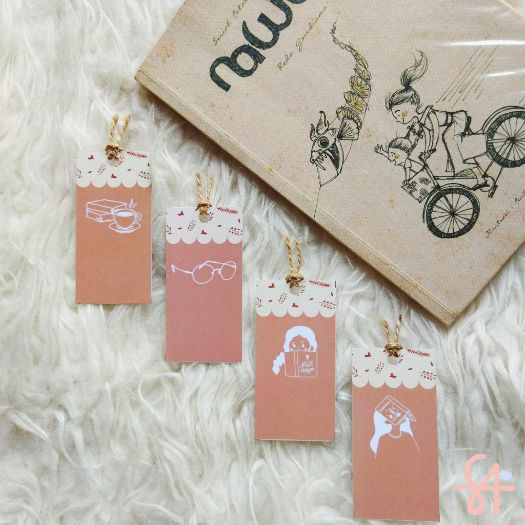 Jual Bookmark Aesthetic | Pembatas Buku Aesthetic | Bookmark | Pembatas ...