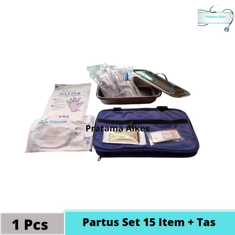 Jual Partus Set Alat Kebidanan Partus Kit Partuset 15 item | Shopee ...