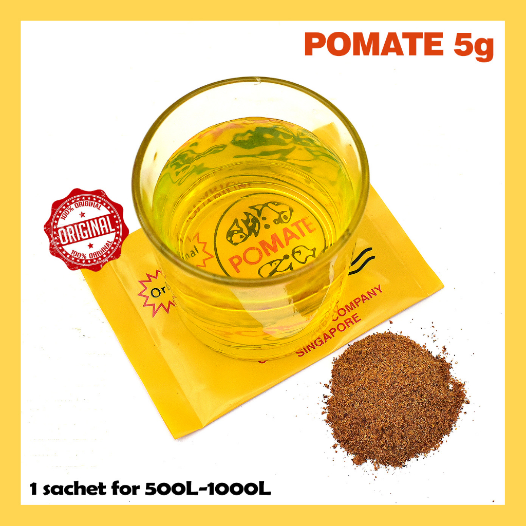 Jual POMATE Obat Ikan SINGAPORE INTERNATIONAL ORIGINAL | Shopee Indonesia