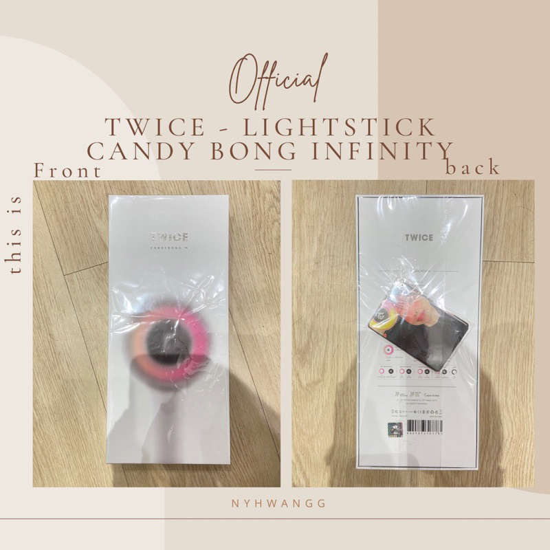 Jual TWICE OFFICIAL LIGHTSTICK CANDY BONG INFINITY VER [ready stock