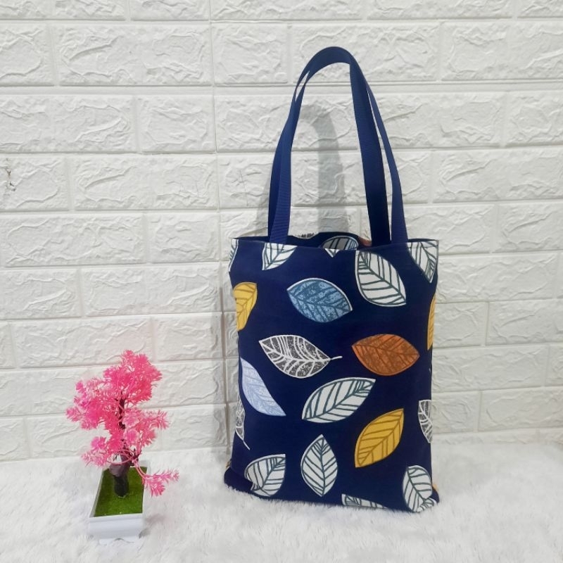 Jual Totebag Kanvas Ukuran 33x40cm Shopee Indonesia 7062