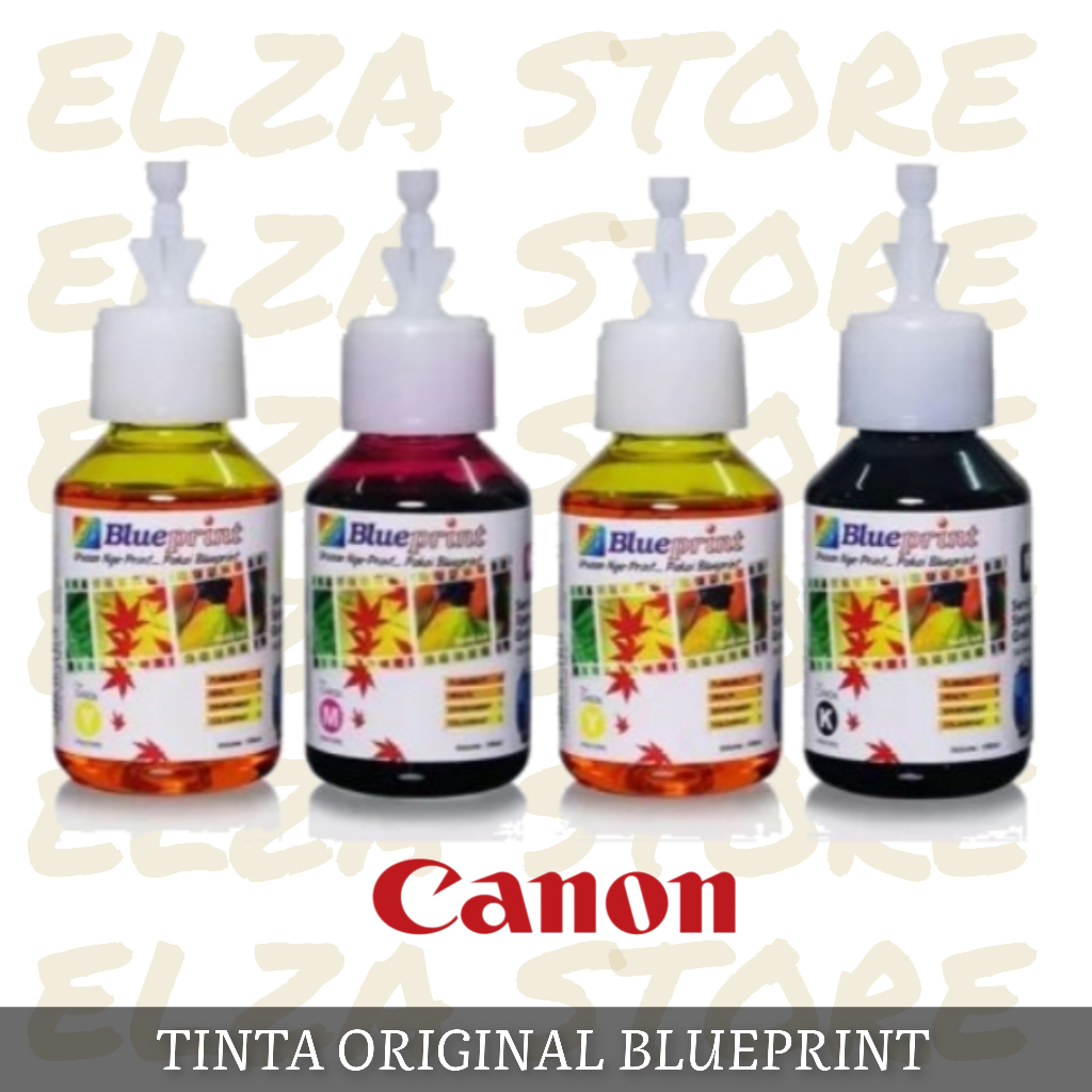 Jual Tinta Canon Blueprint Refill For Canon Printer Ip G G