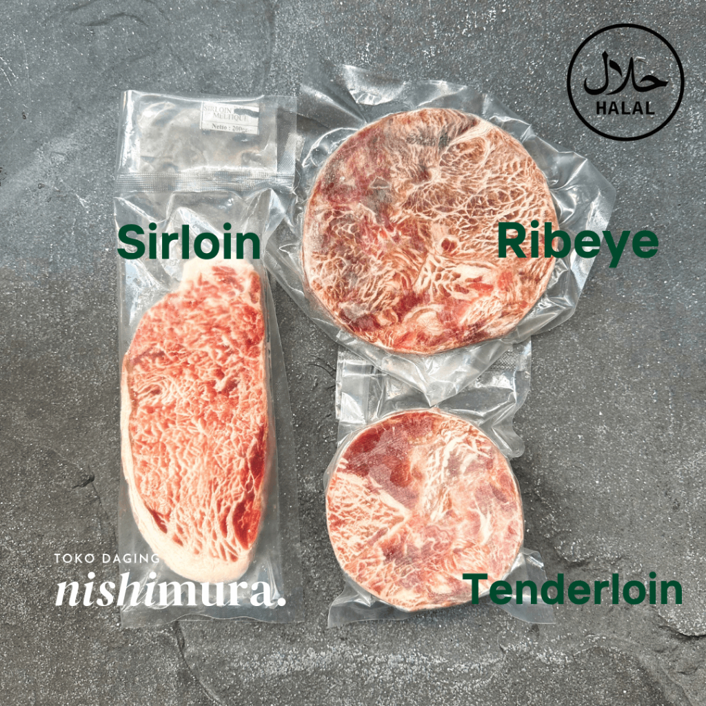 Jual Daging Steak Tenderloin Beef Wagyu Meltique HALAL BBQ Beff Stik ...