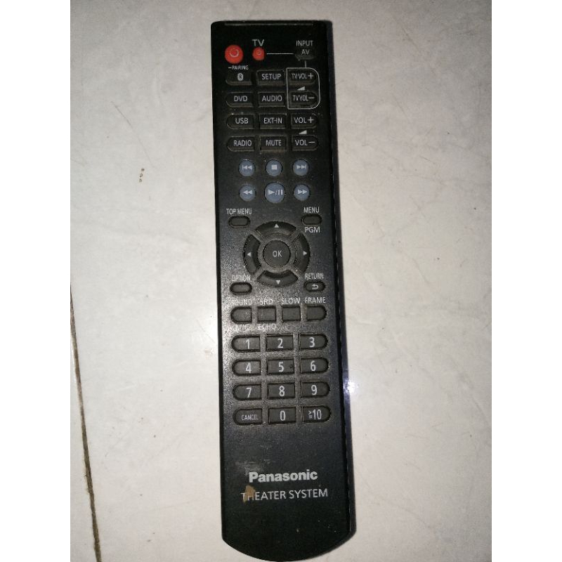 Telecomando di ricambio N2QAYC000115 per sistema audio Home Theater Panasonic, compatibile con Panasonic Sound Bar SC-HTB488 SC-HTB488GN SC-HTB498 SC-HTB498GN