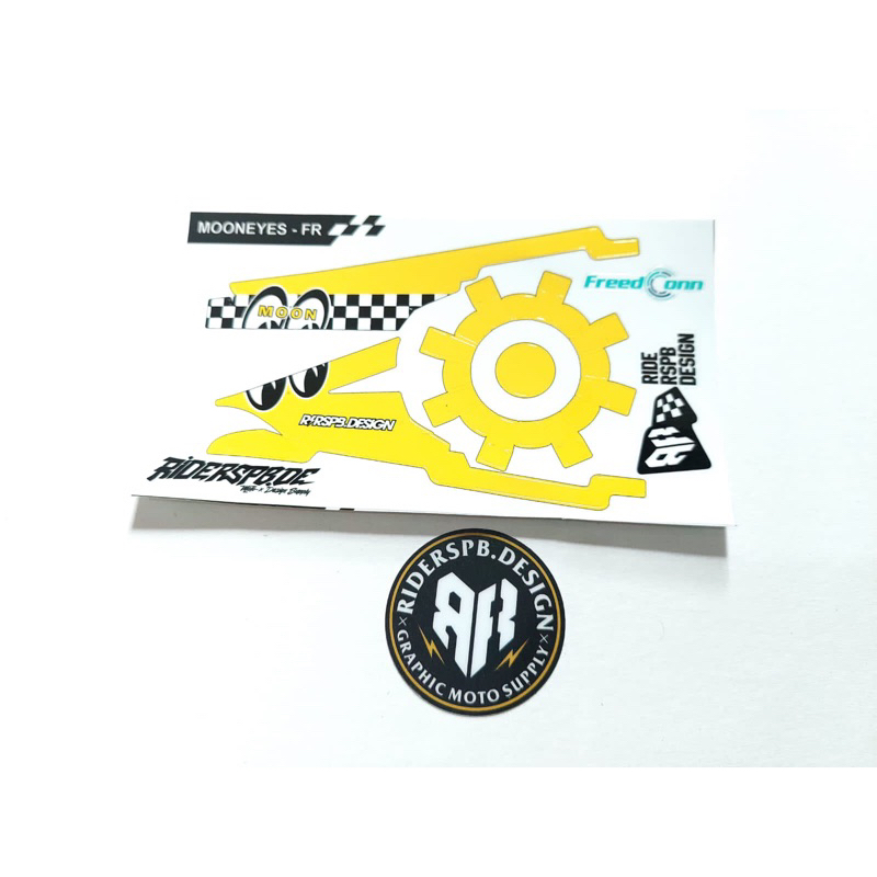 Jual MOONEYES FR - STICKER DECAL SKINCOVER GARSKIN INTERCOM FREED CONN ...