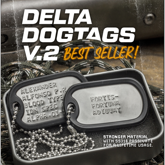 Jual Delta Dogtag by Knightags.kalung dogtag,dog tag,knight tags ...