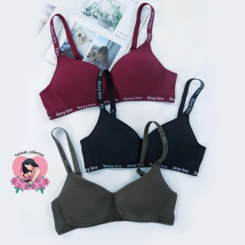 Jual Cod Sexy Bra Isi Pcs Sport Bra Wanita Harga Termurah Bh Wanita Dewasa Nyaman Di Pake