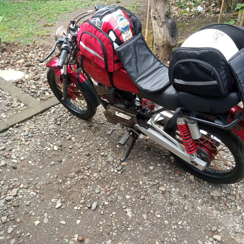 Jual Tail Bag Motor Tas Bagasi Motor Belakang Muat Helm Full Face Dewasa Shopee Indonesia