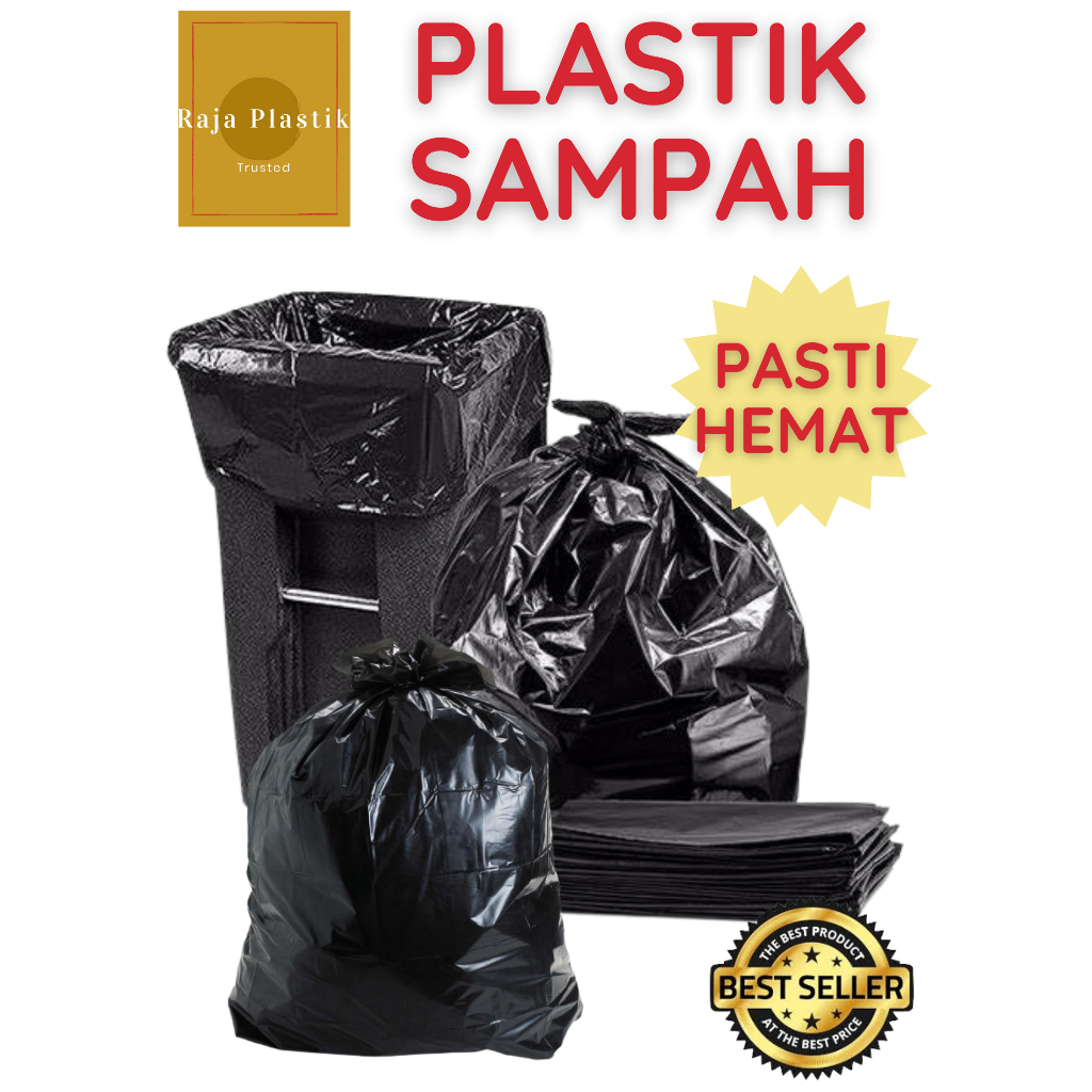 Jual Plastik Sampah Kantong Plastik Sampah Hitam Plastik Packing Besar Plastik Sampah 5153