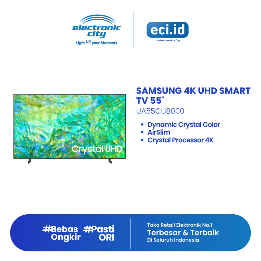 Jual Samsung 55 Inch Uhd Smart Tv Ua55cu8000 Shopee Indonesia 0535