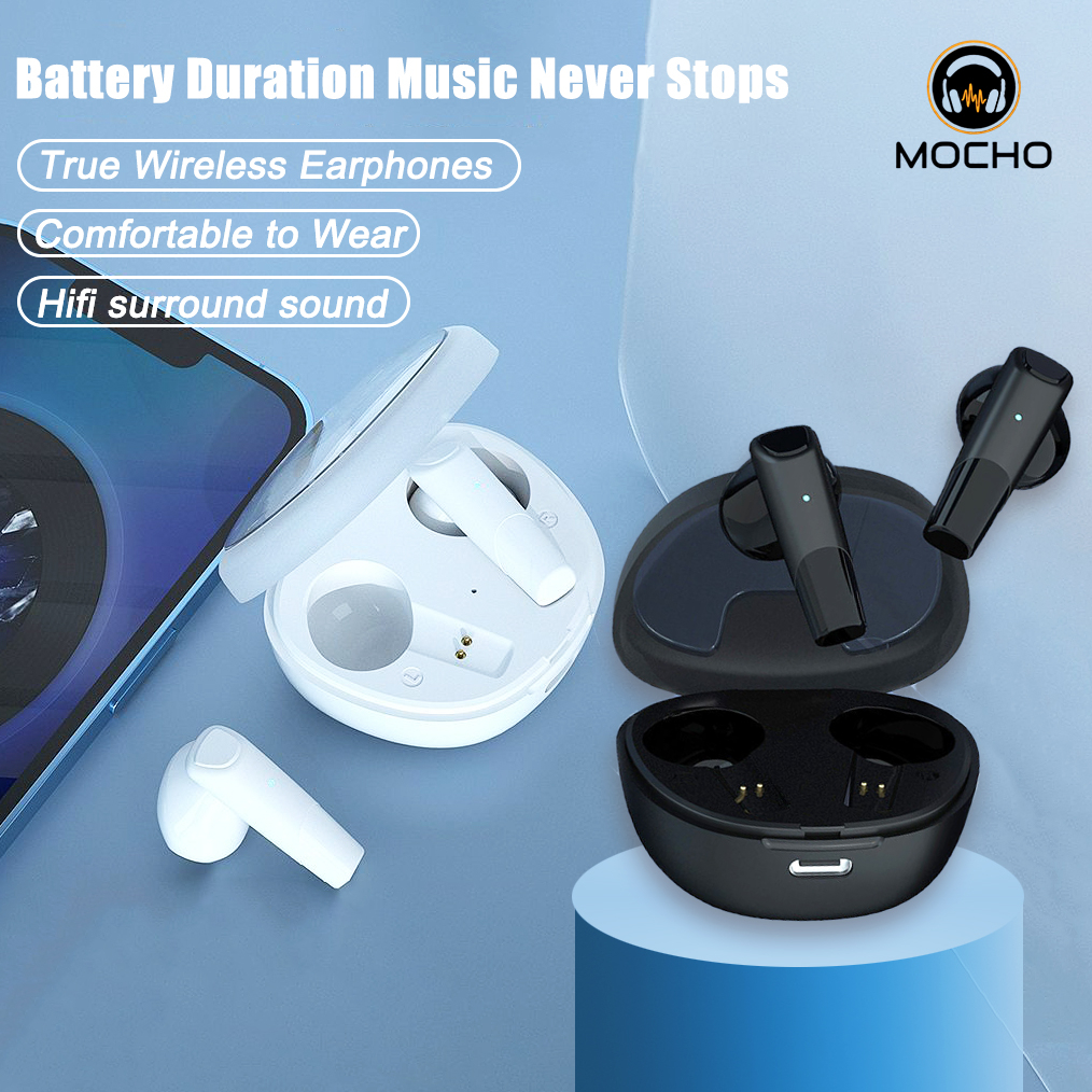 Jual MOCHO COD TWS Wireless Bluetooth 5.3 Earphone Kontrol Sentuh Mini ...