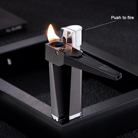 Jual Open Flame Pipe Lighter Creative Metal Multifunctional | Shopee ...