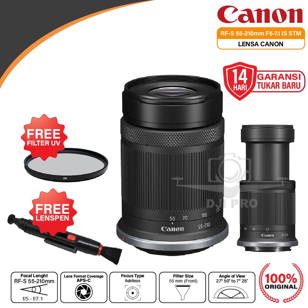 Canon RF-S 55-210mm Lens