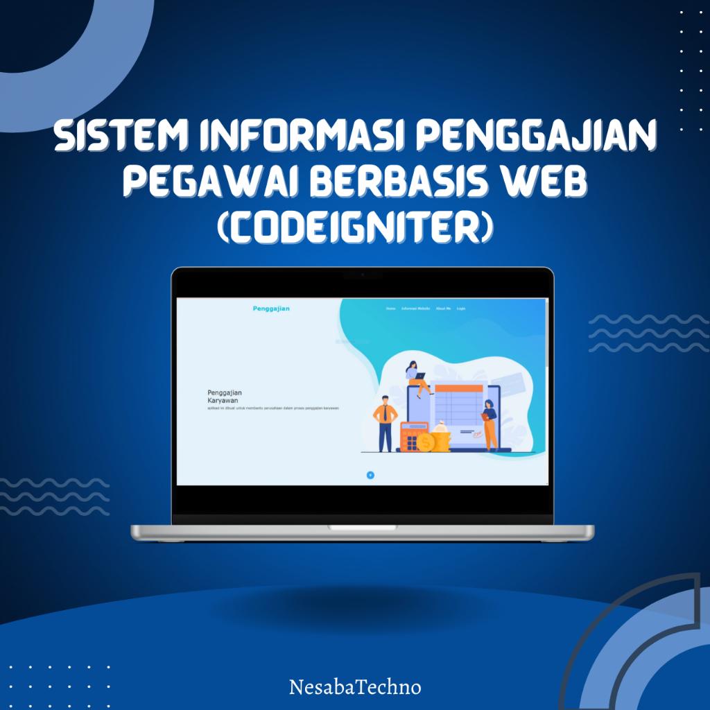 Jual Aplikasi Penggajian Pegawai Berbasis Web Codeigniter Shopee