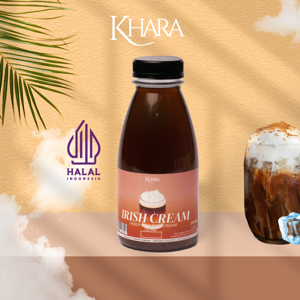 Jual Sirup Khara Irish Cream 350ml Khara Irish Cream Flavoured Syrup