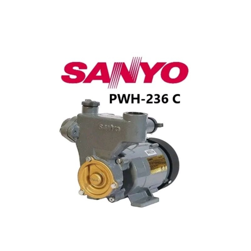 Jual MESIN POMPA AIR SANYO PWH 236 C NON OTOMATIS / MESIR AIR SANYO PH ...