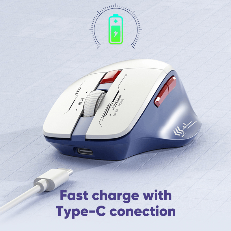 Mouse Gaming Fast Charging kabel type-C