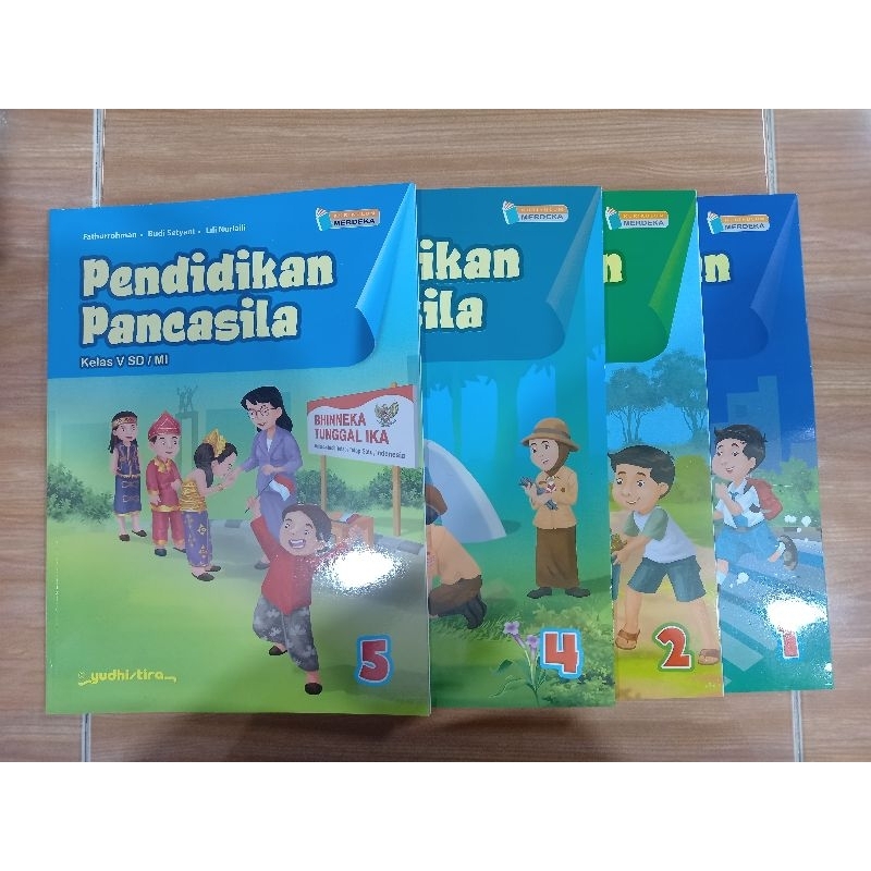 Jual Buku Pendidikan Pancasila SD Kelas 1 2 4 5 Penerbit Yudhistira ...