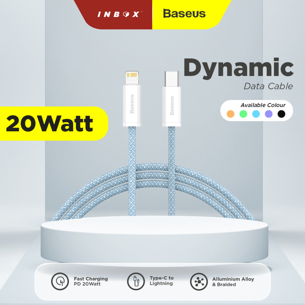 Jual Baseus - Kabel data - Dynamic cable Type-C to Lightning 20W 1M ...