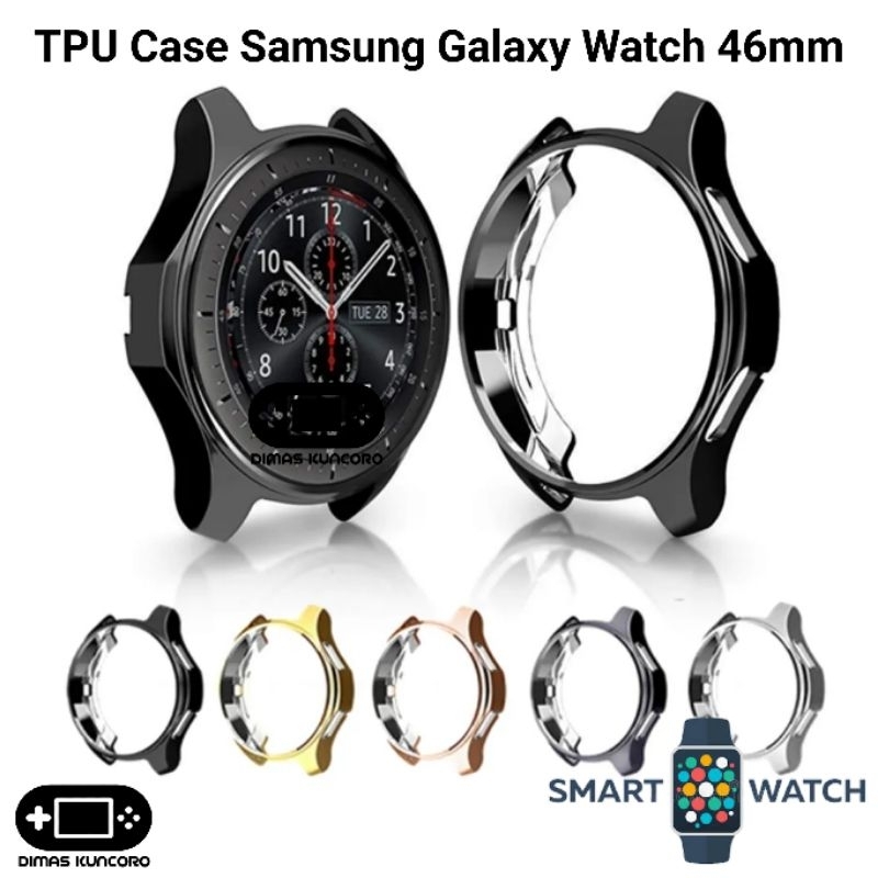 TPU Case Samsung Galaxy Watch 46mm silicone silikon gear s3 s4 classic frontier