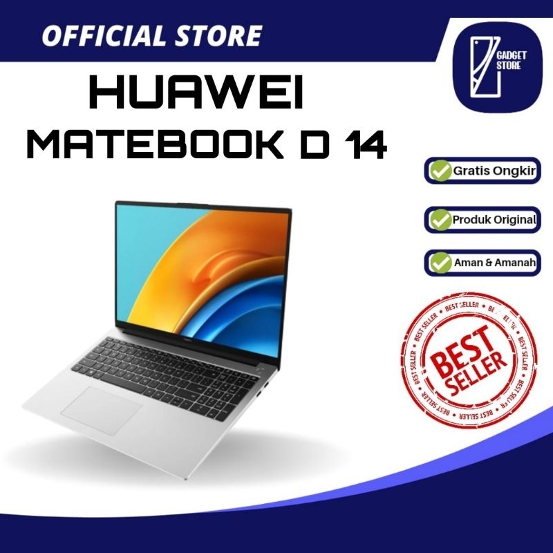 Jual HUAWEI MATEBOOK D 14 RESMI | Shopee Indonesia