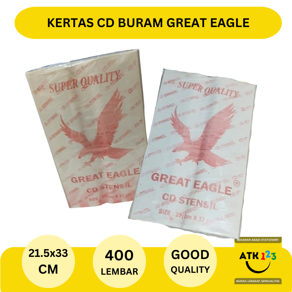 Jual Kertas CD Kertas Buram Kertas Koran Folio Merk Eagle Kertas Murah ...