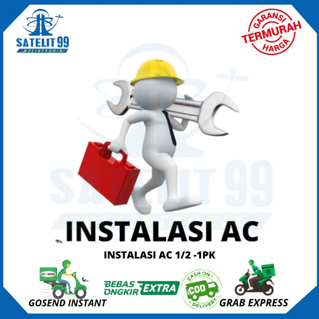 Jual INSTALASI AC 1/2 -1PK | Shopee Indonesia
