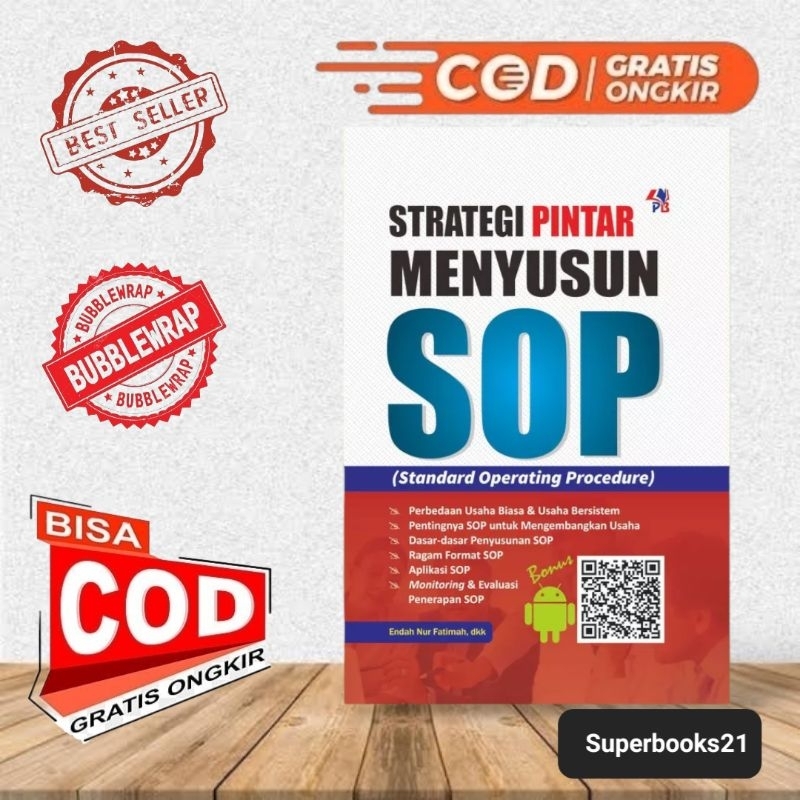 Jual Buku Strategi Pintar Menyusun SOP ( STANDARD OPERATING PROCEDURE ...