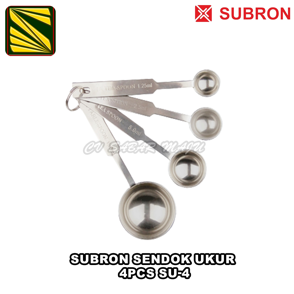 Jual Subron Sendok Takar Stainless Sendok Ukur Stainless Shopee Indonesia 6762