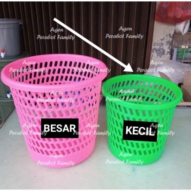 Jual Keranjang Tong Tempat Sampah Plastik Besar Tempat Sampah Bulat Warna Shopee Indonesia 7104