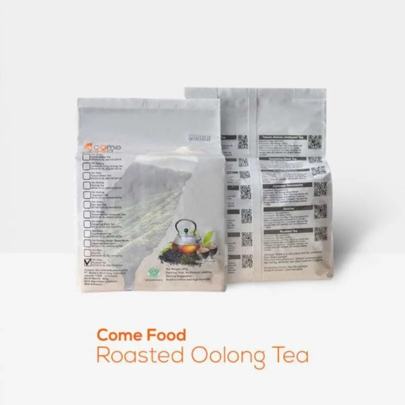 Jual COMEFOOD TEA LEAF OOLONG / GREEN TEA / BLACK TEA | DAUN TEH COME ...