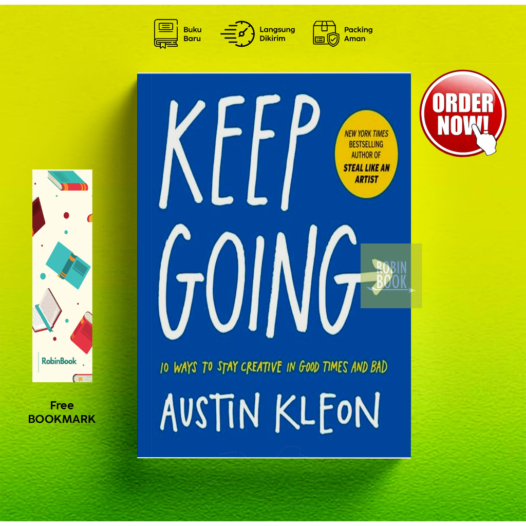 Jual Keep Going By Austin Kleon English Shopee Indonesia