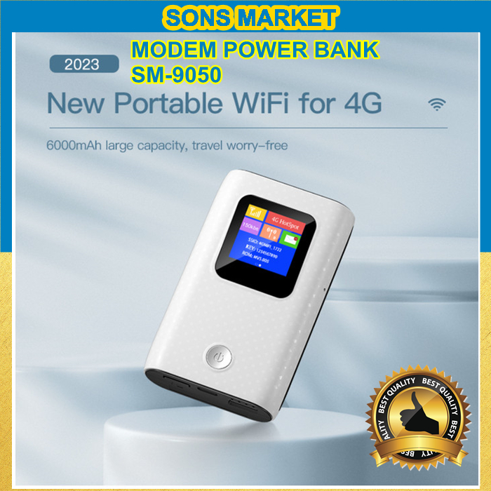 Jual Modem Wifi G Lte With Power Bank Smartcom Sm Pro Mah