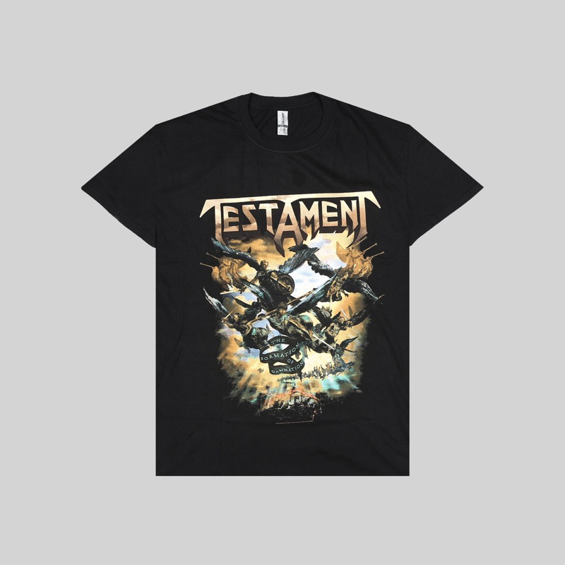 Jual TS TESTAMENT - THE FORMATION OF DAMNATION ( ROCK MERCH ) | Shopee ...