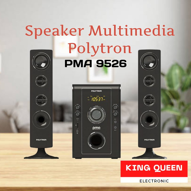 Jual Speaker Multimedia Polytron Pma 9526 B Fm Radio Bluetooth