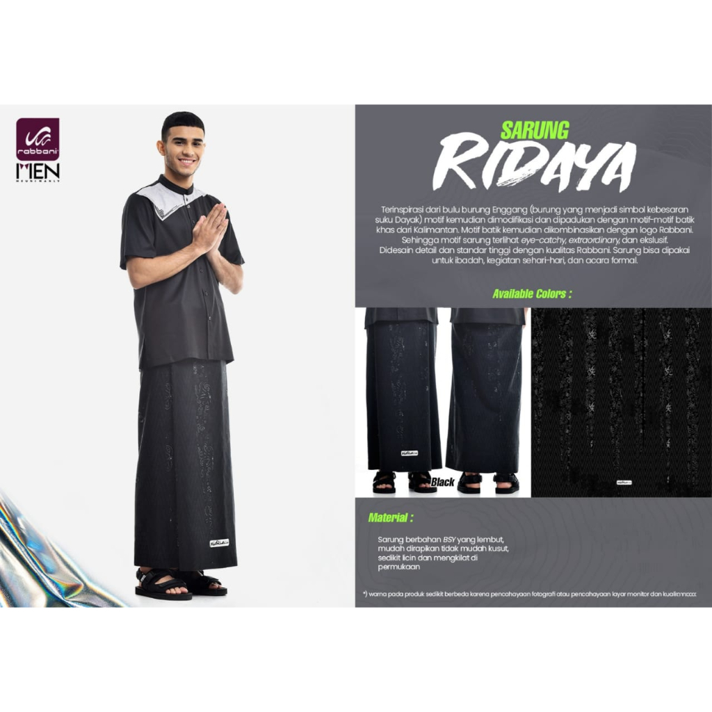 Jual SARUNG RABANI PALESTINE ridaya hitam | Shopee Indonesia