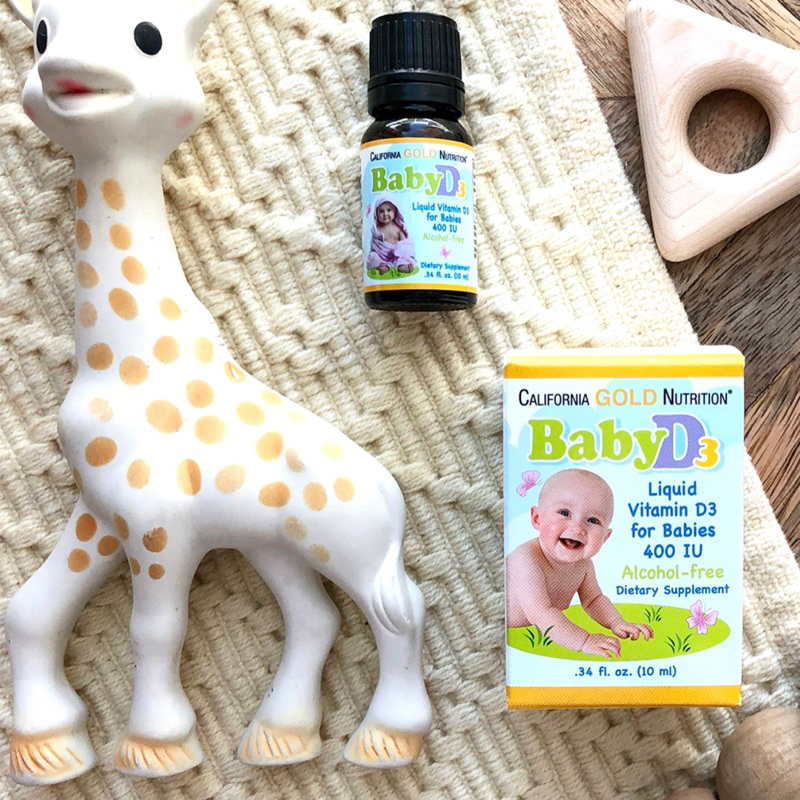 Jual California Gold Vitamin D3 Baby Anak | Shopee Indonesia