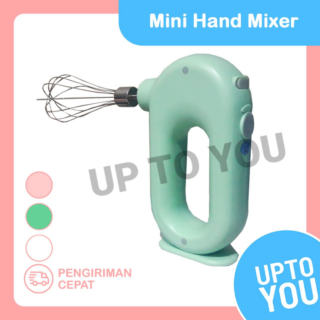 Jual HAND MIXER PORTABLE MINI HAND MIXER HD01 Cordless